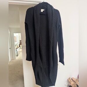Lovestitch Black Knit Cardigan